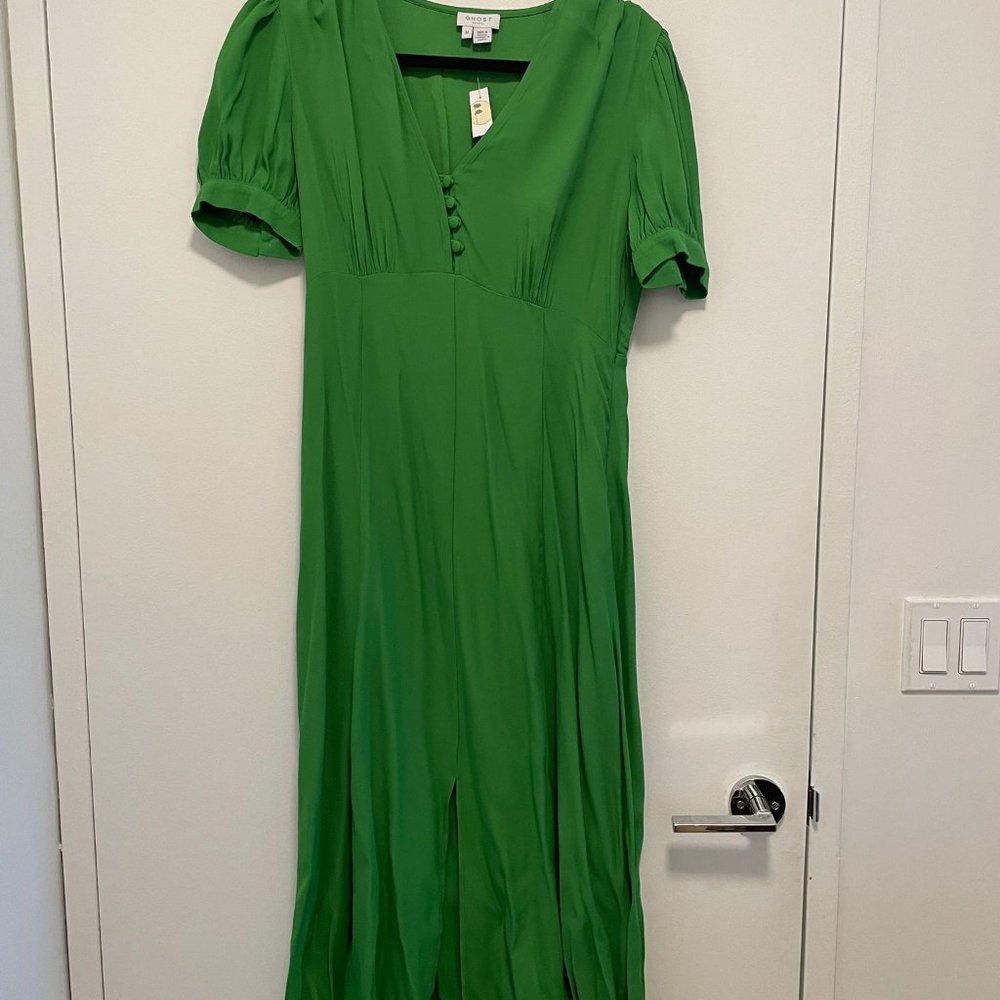 Margo Satin Back Crepe Dress - Picture 6 of 9